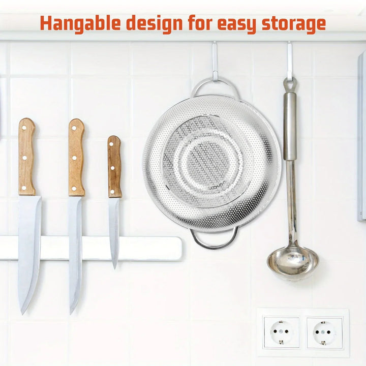 Stainless Steel Fine Mesh Strainer Set