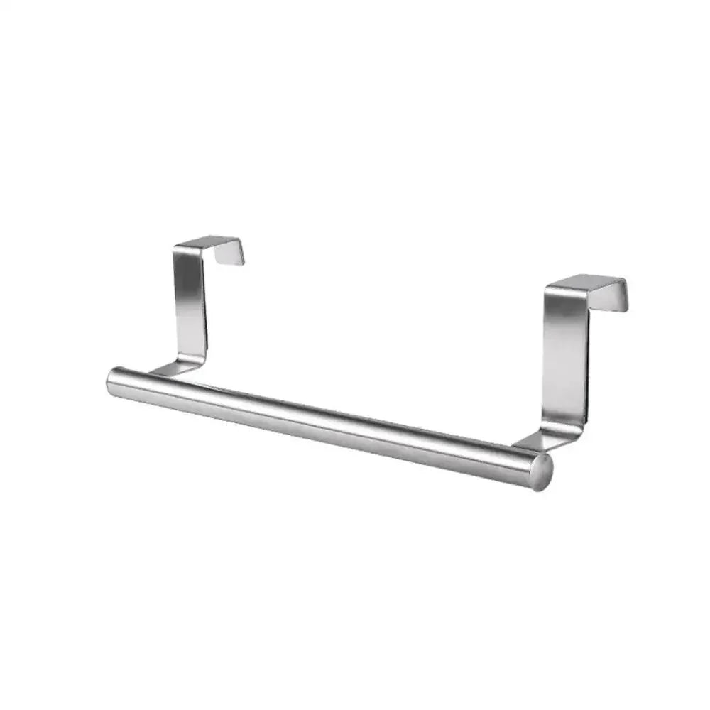 Over-the-Door Stainless Steel Towel Bar